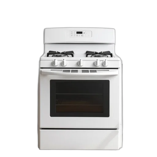 stove, electric, oven, white transparent PNG cut-out
