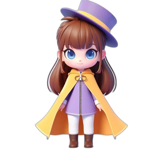 staff, hat, dress, crown transparent PNG cut-out
