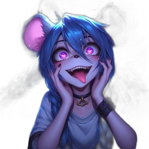 mask, face, creature, anime transparent PNG cut-out