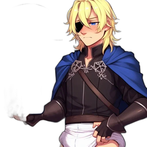 sword, staff, jacket, pixel art transparent PNG cut-out