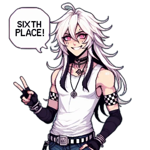 cartoon, concept art, anime, pixel art transparent PNG cut-out