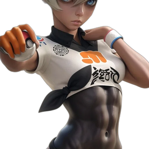 robot, weapon, staff, face transparent PNG cut-out