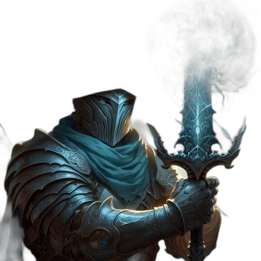 sword, staff, weapon, dragon transparent PNG cut-out