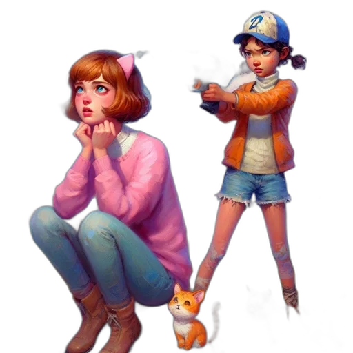 staff, hat, concept art, pixel art transparent PNG cut-out