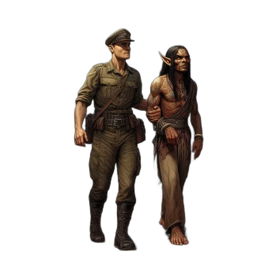 staff, concept art, fantasy art, pixel art transparent PNG cut-out