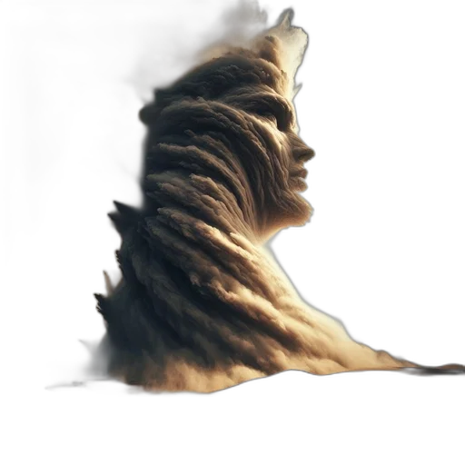 hair, crown, dragon, mask transparent PNG cut-out