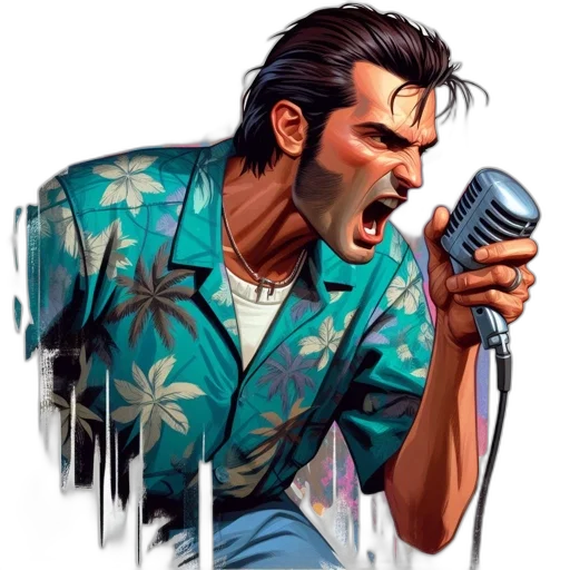 jacket, comic book art, concept art, cartoon transparent PNG cut-out
