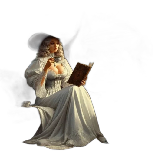 staff, dress, concept art, fantasy art transparent PNG cut-out