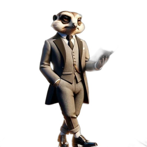 animal, staff, jacket, creature transparent PNG cut-out