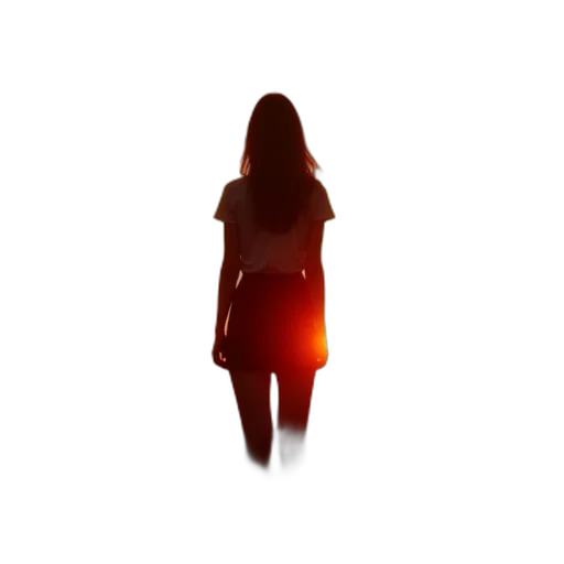 dress, face, jacket, staff transparent PNG cut-out