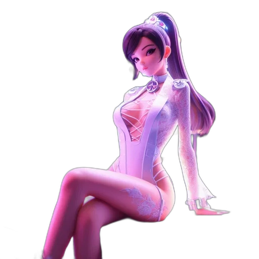 dress, staff, robot, concept art transparent PNG cut-out