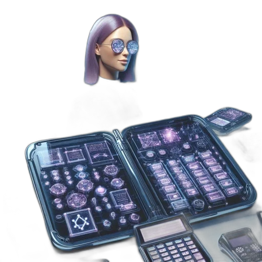 jewelry, robot, cyberpunk, concept art transparent PNG cut-out