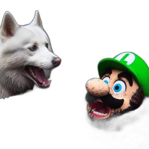 animal, creature, mask, concept art transparent PNG cut-out