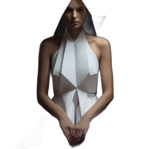 dress, jewelry, jacket, concept art transparent PNG cut-out