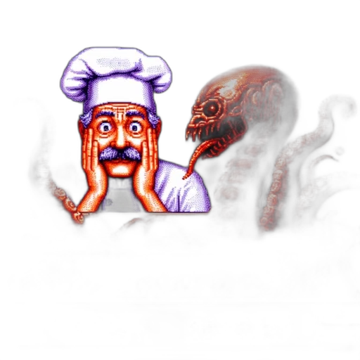 food, concept art, pixel art, fantasy art transparent PNG cut-out
