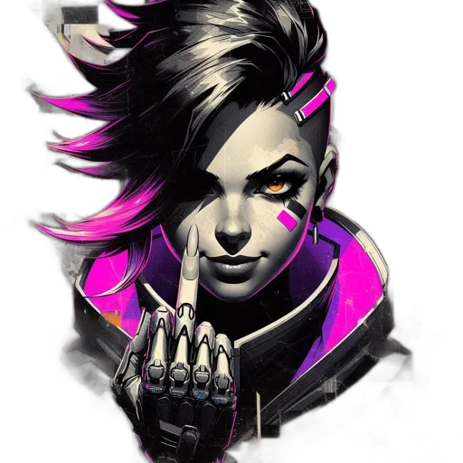 face, jacket, weapon, mask transparent PNG cut-out