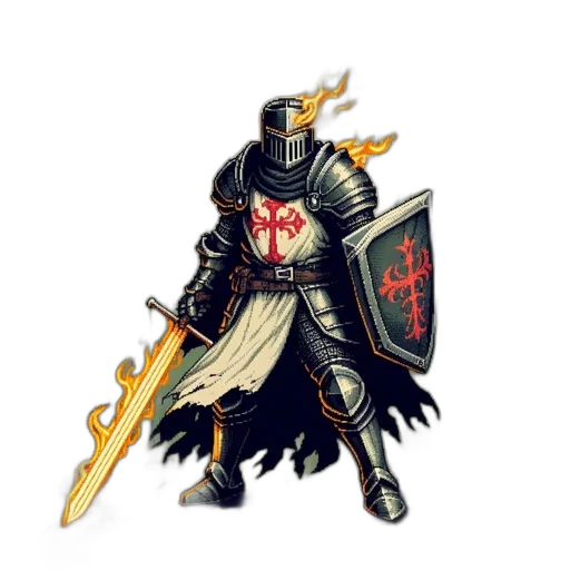 sword, staff, weapon, fantasy art transparent PNG cut-out