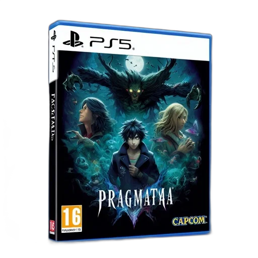 ps5, pragmatyaa, game, cover transparent PNG cut-out