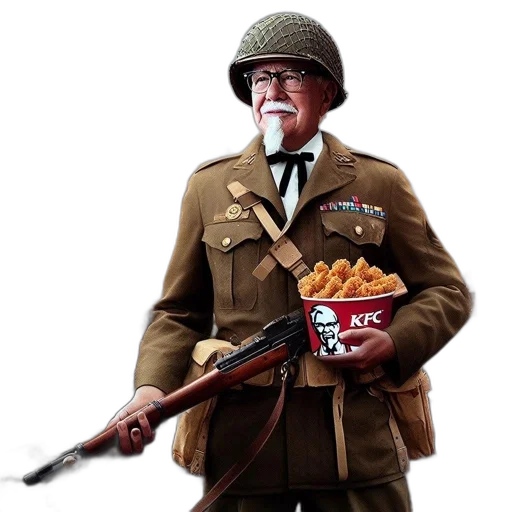 food, jacket, staff, weapon transparent PNG cut-out
