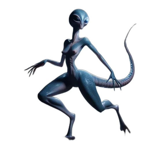 creature, animal, robot, staff transparent PNG cut-out