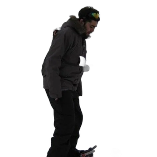 jacket, staff, shoes, creature transparent PNG cut-out