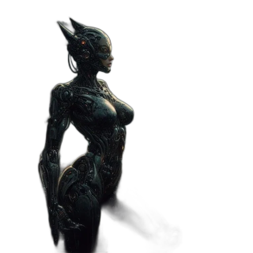 robot, dress, creature, mask transparent PNG cut-out