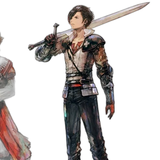sword, concept art, fantasy art, red transparent PNG cut-out