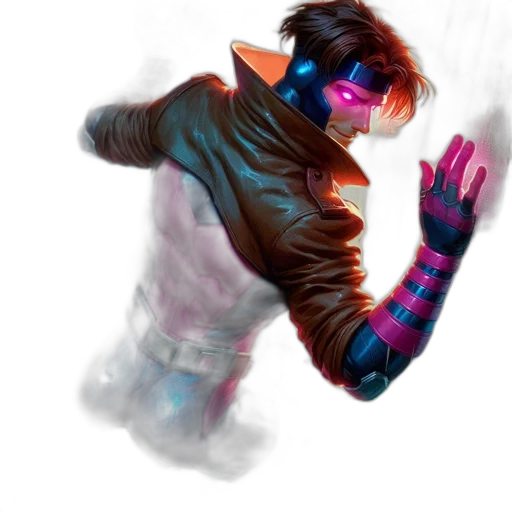 jacket, mask, robot, creature transparent PNG cut-out