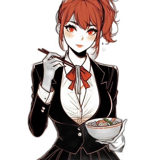 food, staff, anime, cartoon transparent PNG cut-out