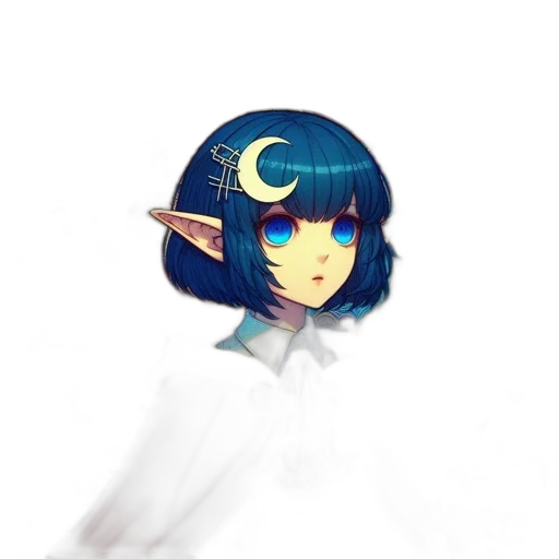 mask, staff, hat, creature transparent PNG cut-out