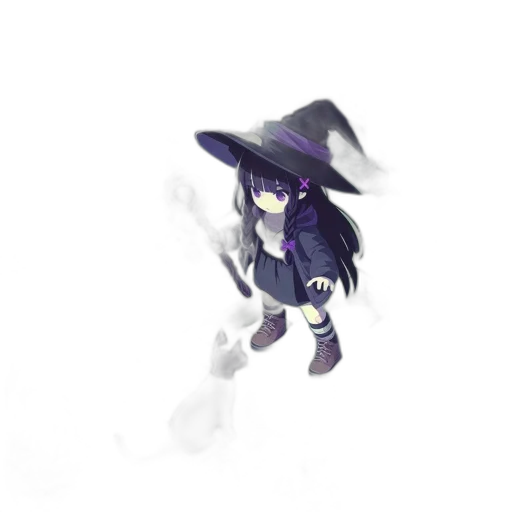 hat, weapon, staff, creature transparent PNG cut-out