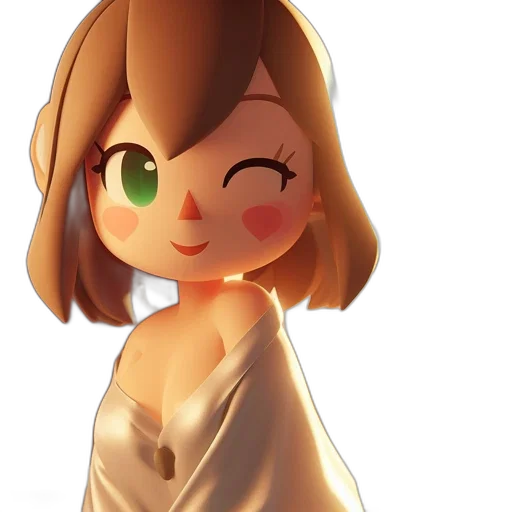 dress, face, staff, robot transparent PNG cut-out