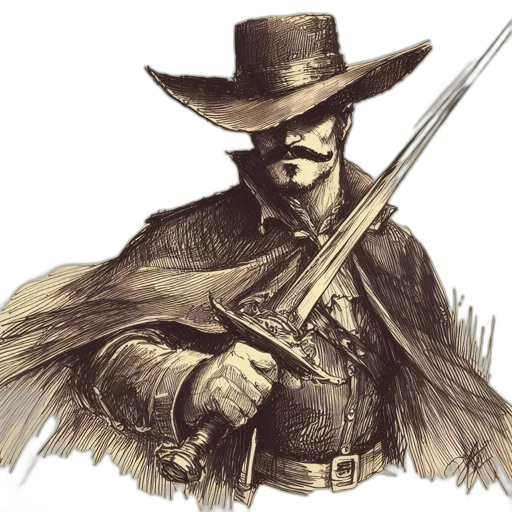 weapon, staff, hat, sword transparent PNG cut-out