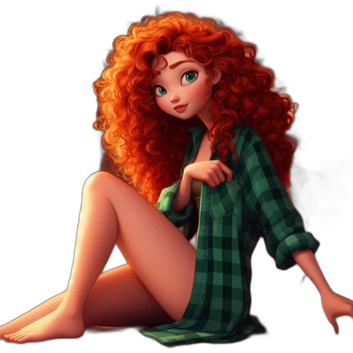 dress, hair, fantasy art, cartoon transparent PNG cut-out