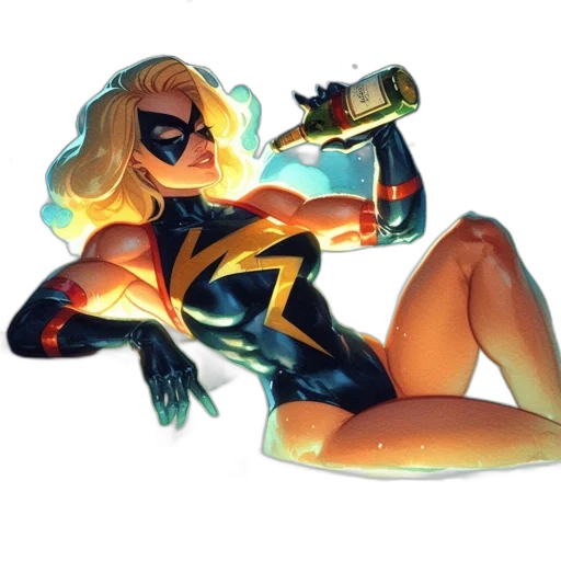 comic book art, concept art, cartoon, pixel art transparent PNG cut-out