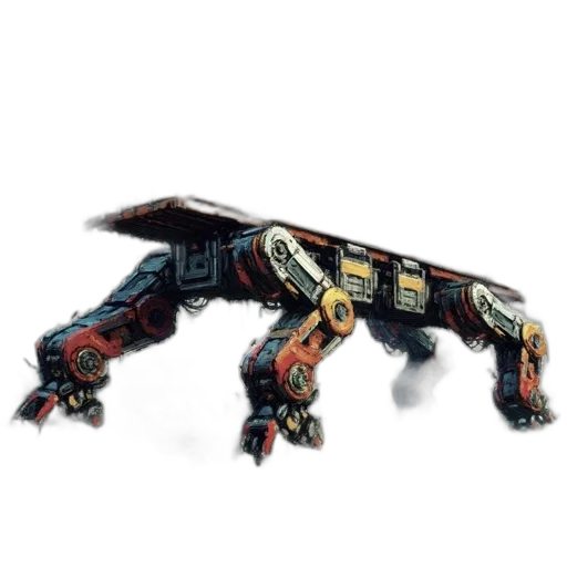 robot, animal, creature, weapon transparent PNG cut-out
