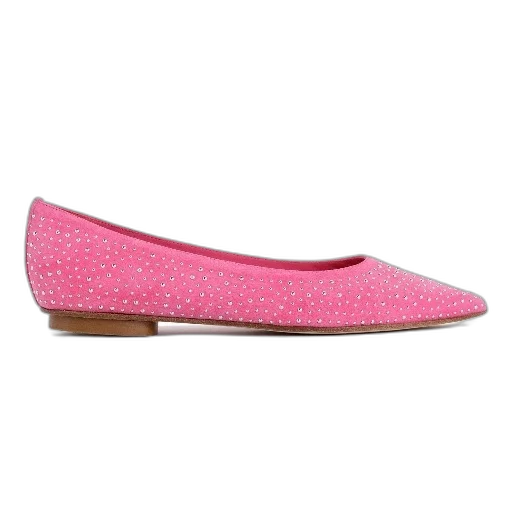 shoes, vibrant, pink, flat transparent PNG cut-out