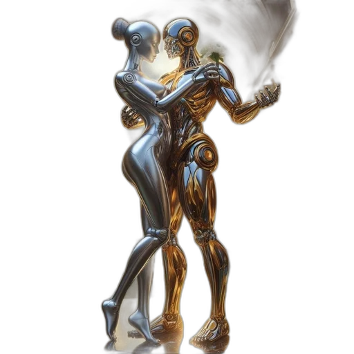 robot, mask, weapon, jewelry transparent PNG cut-out