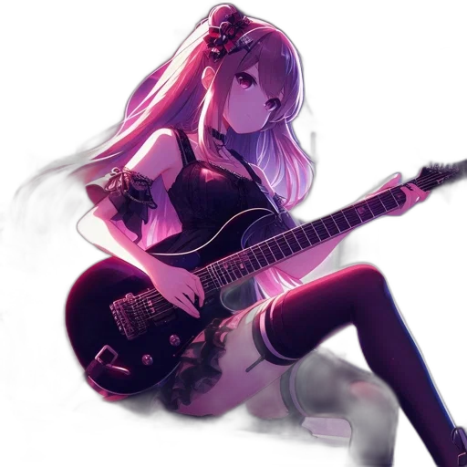 dress, weapon, anime, concept art transparent PNG cut-out