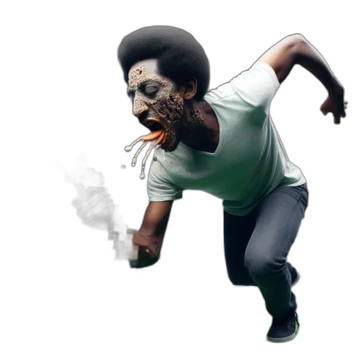mask, concept art, photorealistic, pixel art transparent PNG cut-out