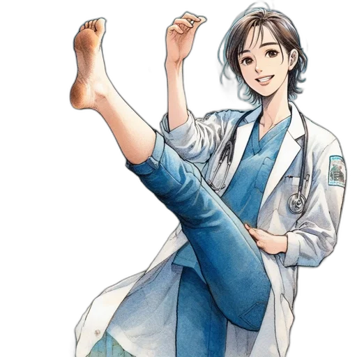 staff, shoes, concept art, watercolor transparent PNG cut-out