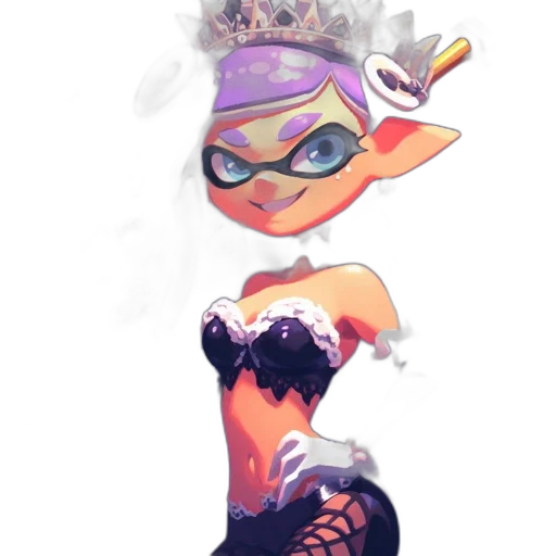 mask, dress, weapon, crown transparent PNG cut-out
