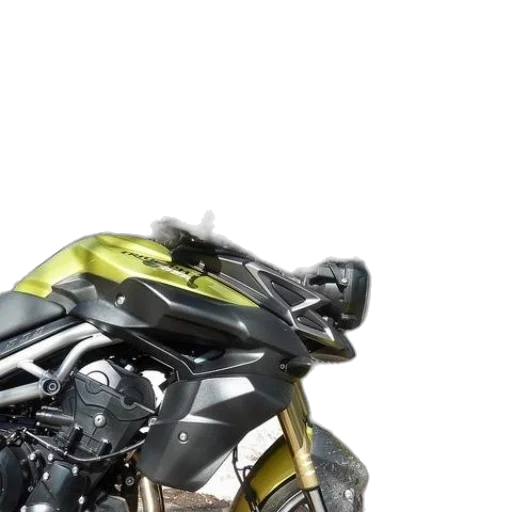 3d render, photorealistic, green, motorcycle transparent PNG cut-out