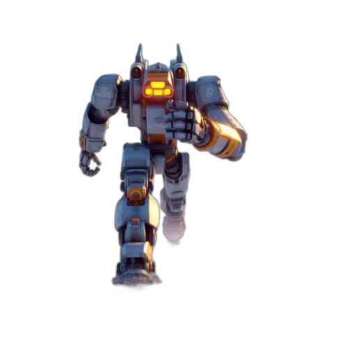 robot, weapon, creature, concept art transparent PNG cut-out