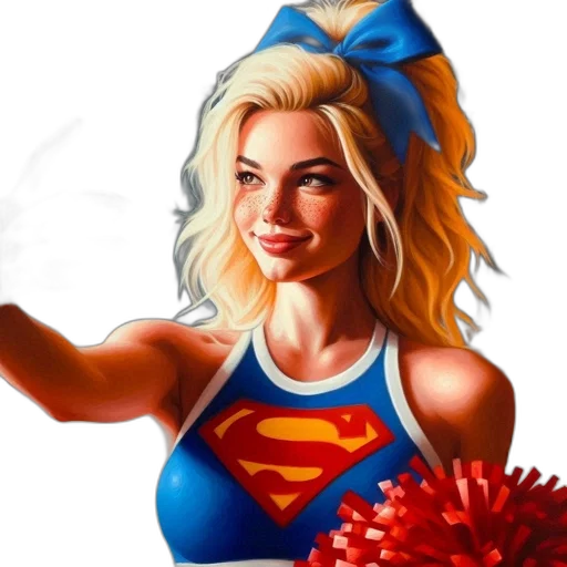comic book art, cartoon, photorealistic, oil painting transparent PNG cut-out
