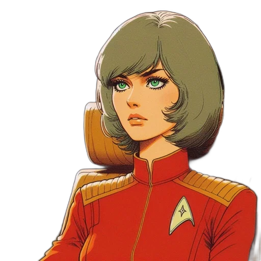 jacket, face, staff, robot transparent PNG cut-out