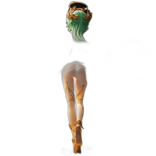 mask, staff, dress, creature transparent PNG cut-out
