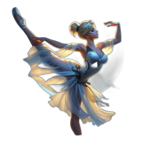dress, staff, crown, concept art transparent PNG cut-out