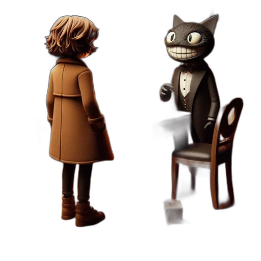 robot, furniture, mask, creature transparent PNG cut-out