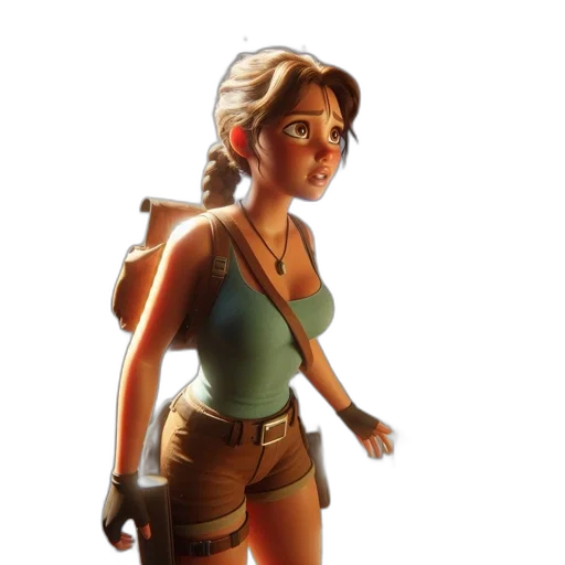 staff, weapon, concept art, 3d render transparent PNG cut-out